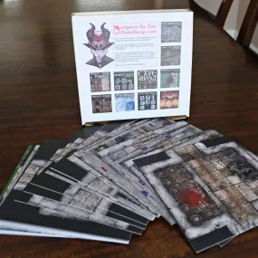 10 Pack Dungeon And Terrain Tiles Bundle