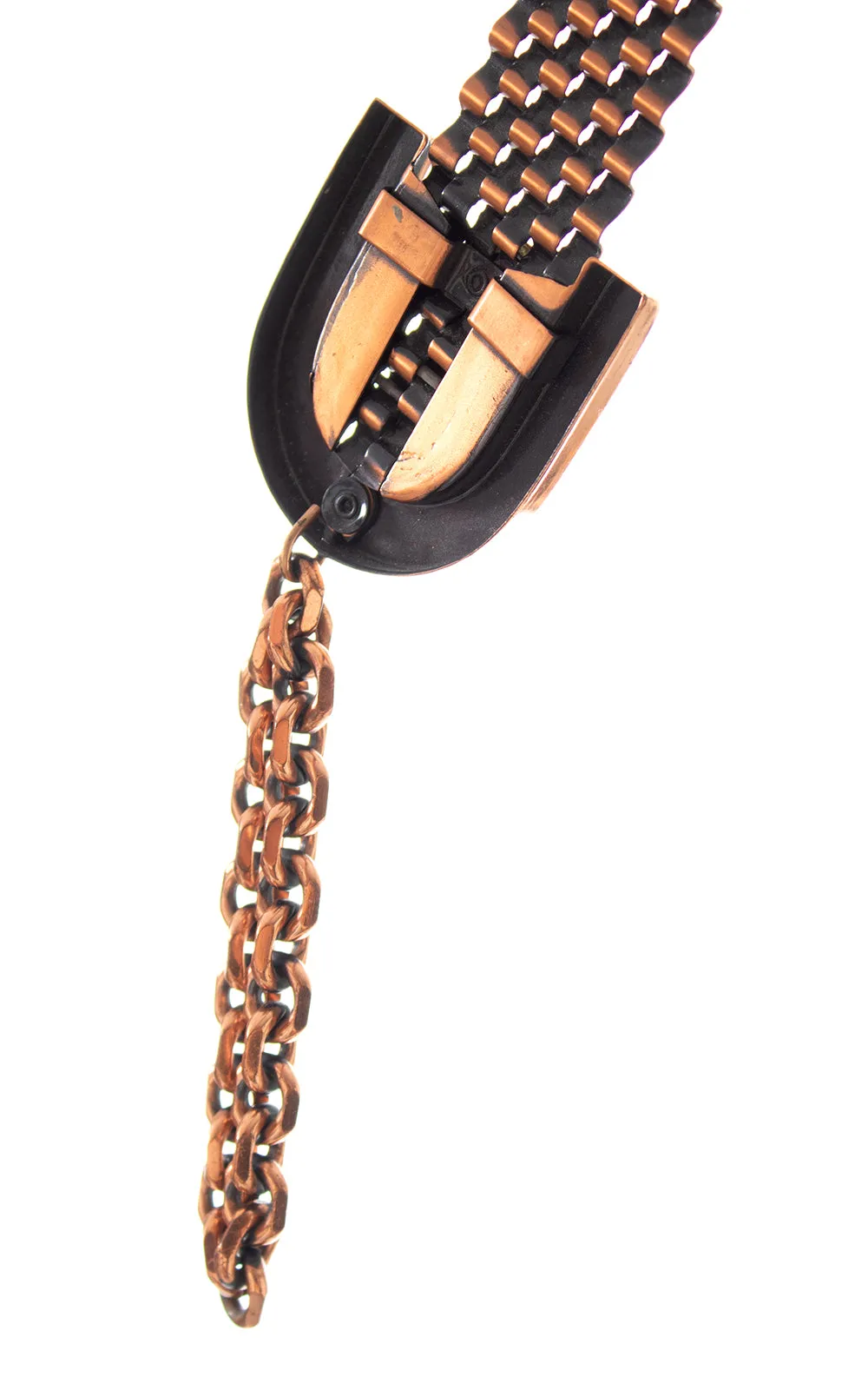 1950s Renoir Copper Chain Cinch Belt | small/medium