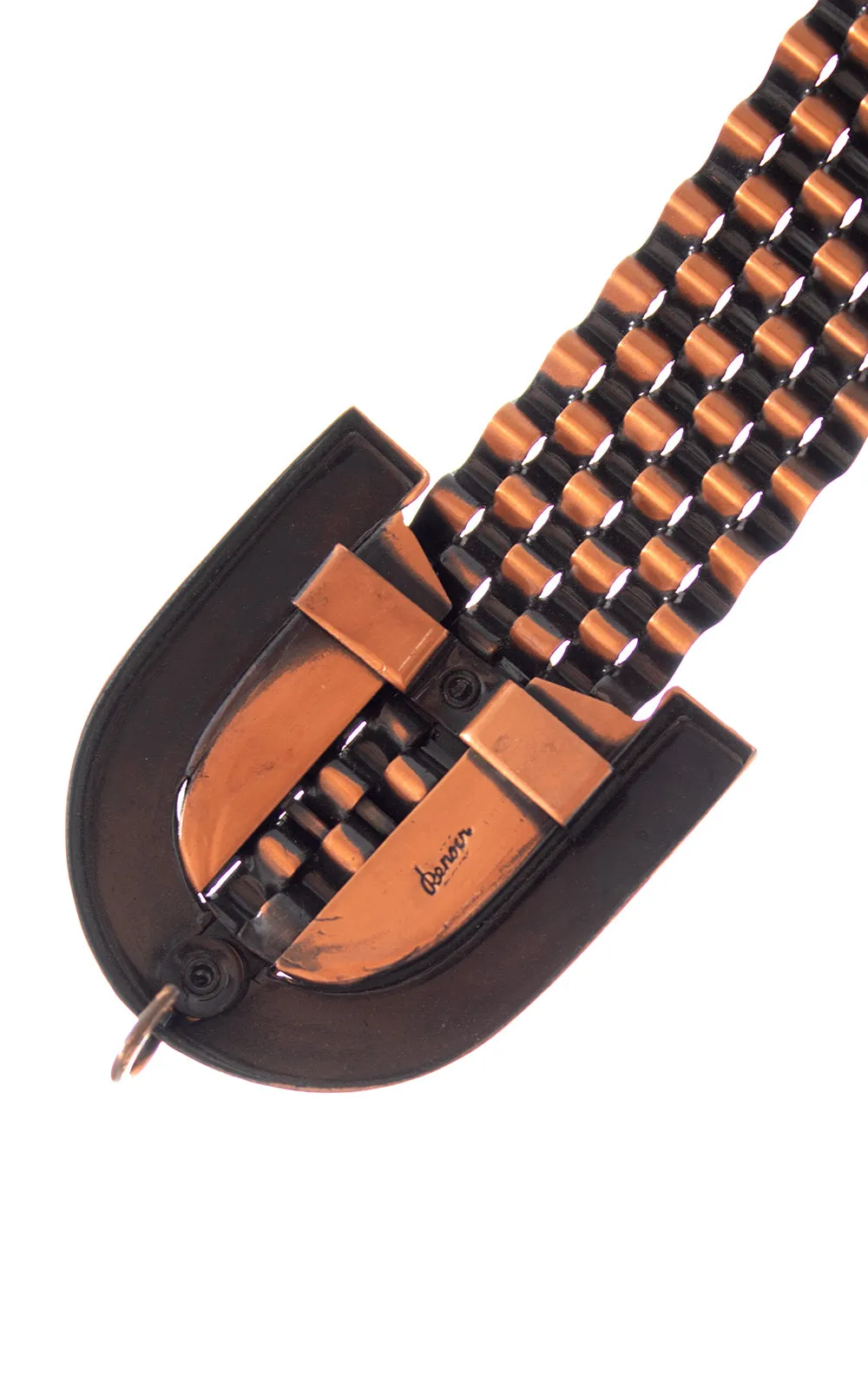 1950s Renoir Copper Chain Cinch Belt | small/medium