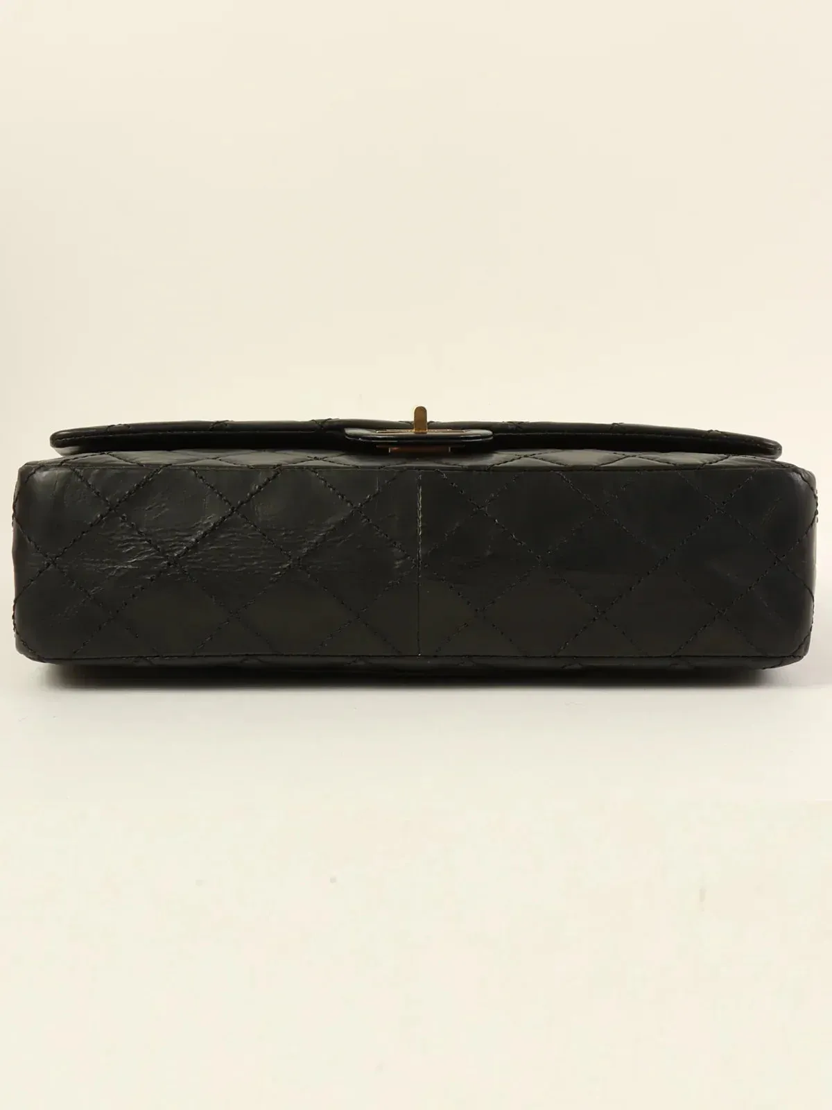 CHANEL Around 2005 Made 2.55 Chain Shoulder Bag Black