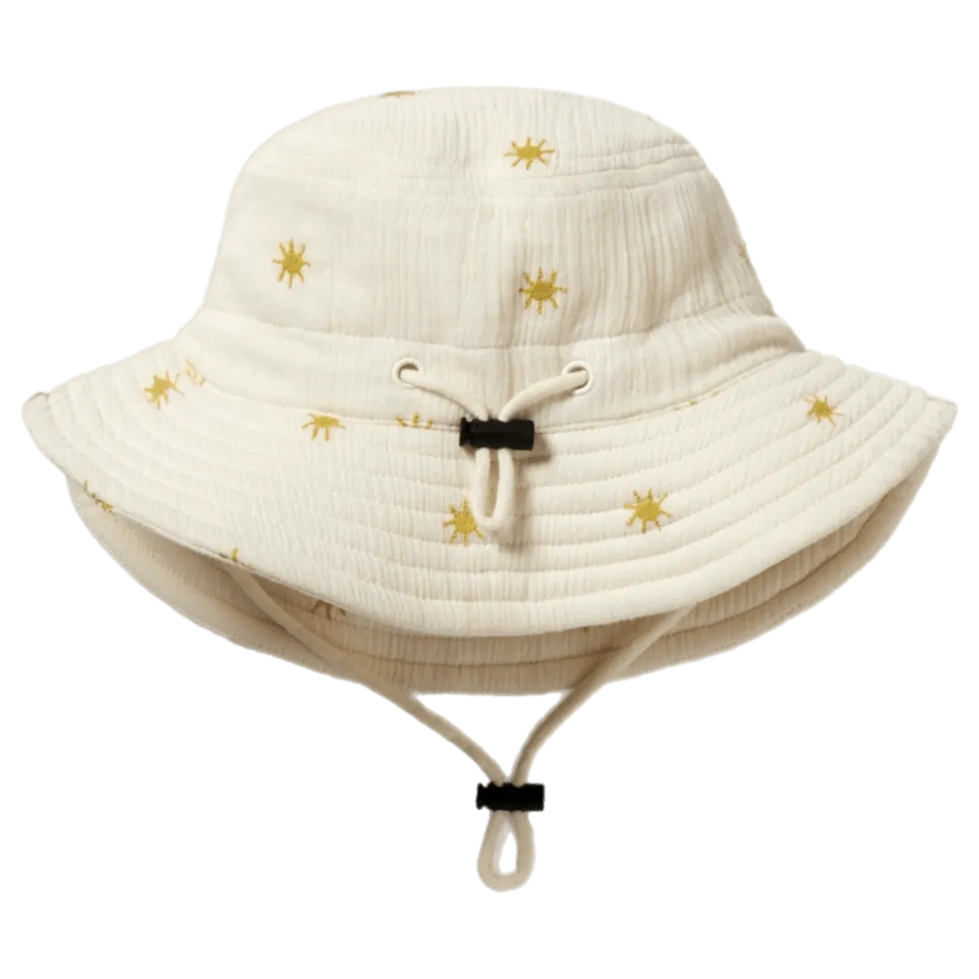 Crinkle Sunhat - Sunshine