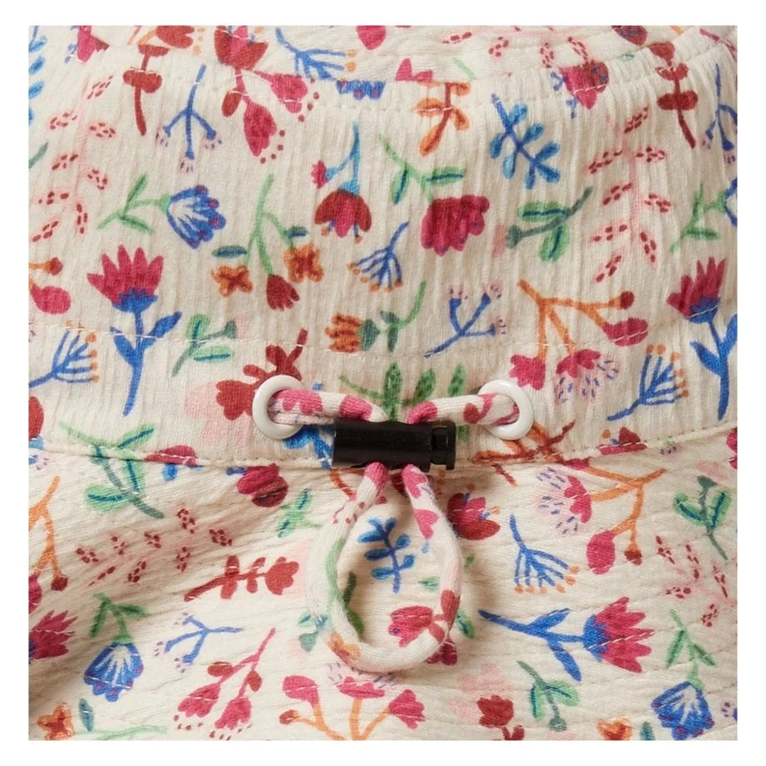 Crinkle Sunhat - Tropical Garden