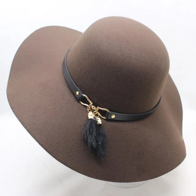 Fedora Cap Wide Brimmed Dome Hats