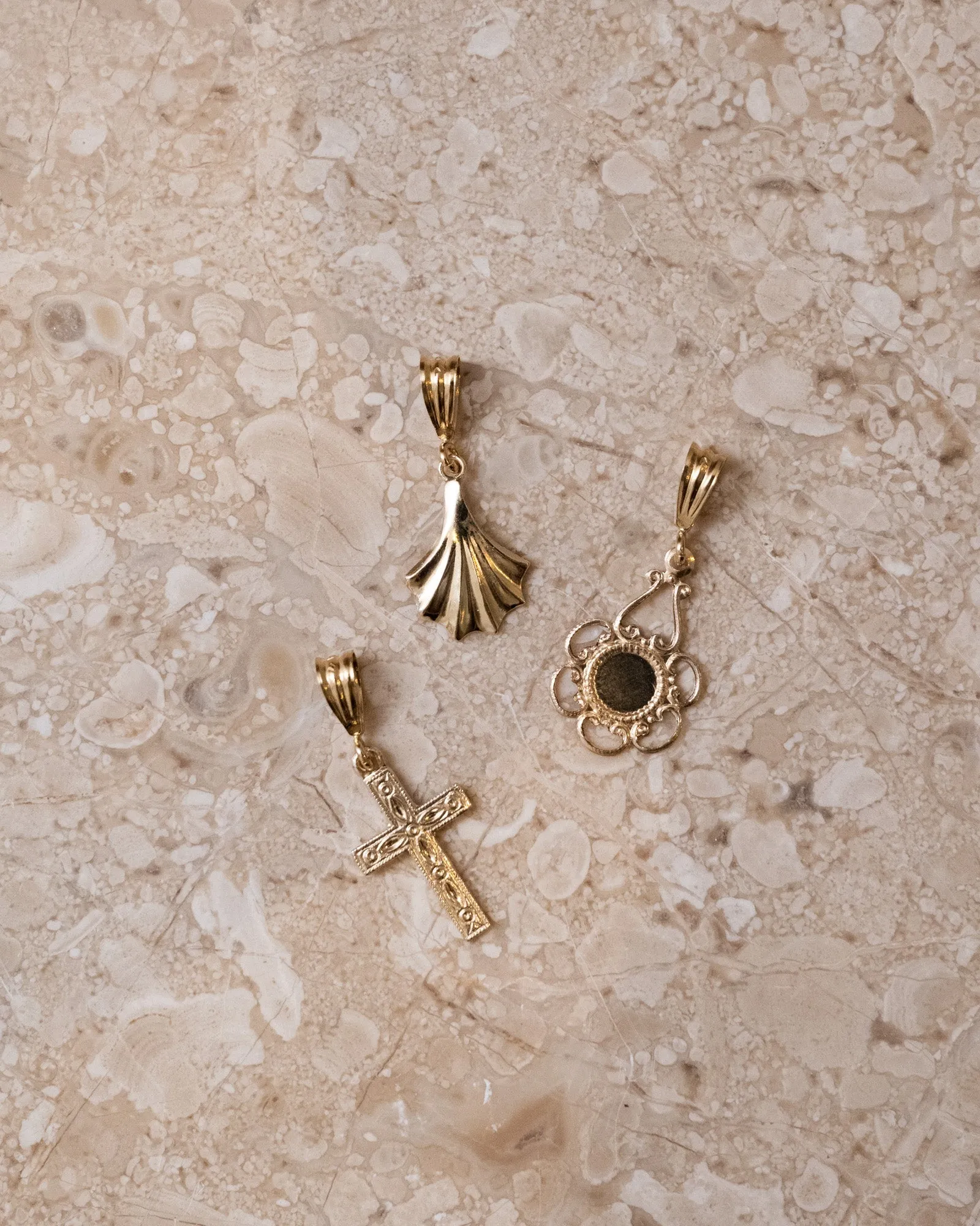 Goldfilled Necklace Cross Small