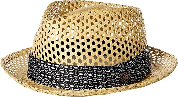 Goorin Brothers Straw Hat Light Sturdy Vented Trilby Sun Summer Fedora