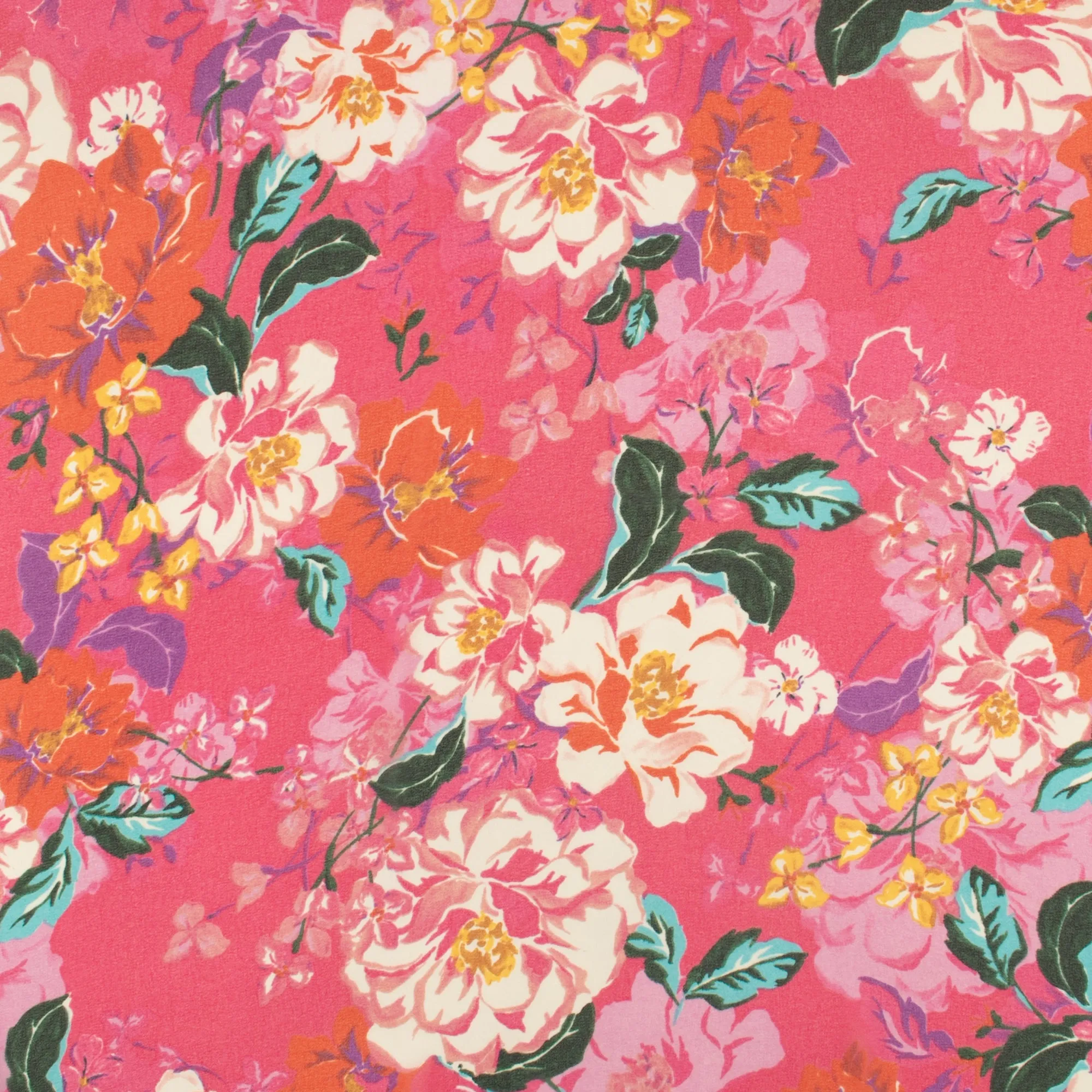 Novelty  Printed Chiffon - 284 - Pink