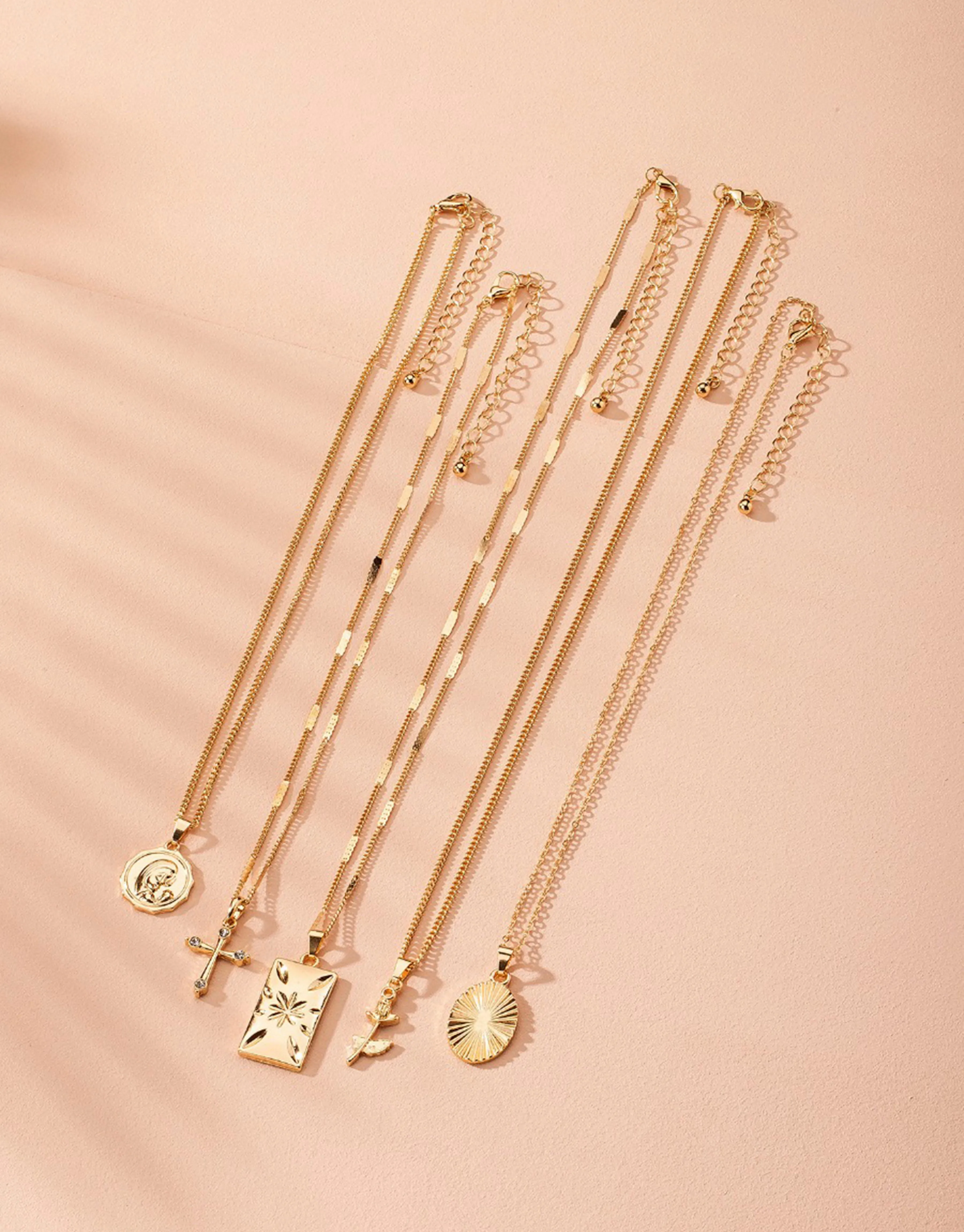 Sierra Charm Necklace Set