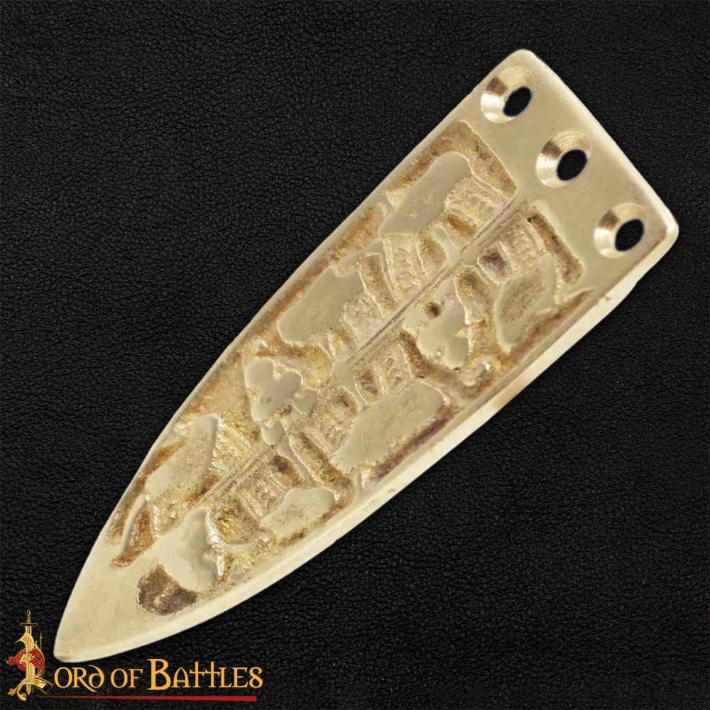 Viking Jellinge Style Belt Strap End - 35 mm wide
