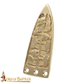 Viking Jellinge Style Belt Strap End - 35 mm wide
