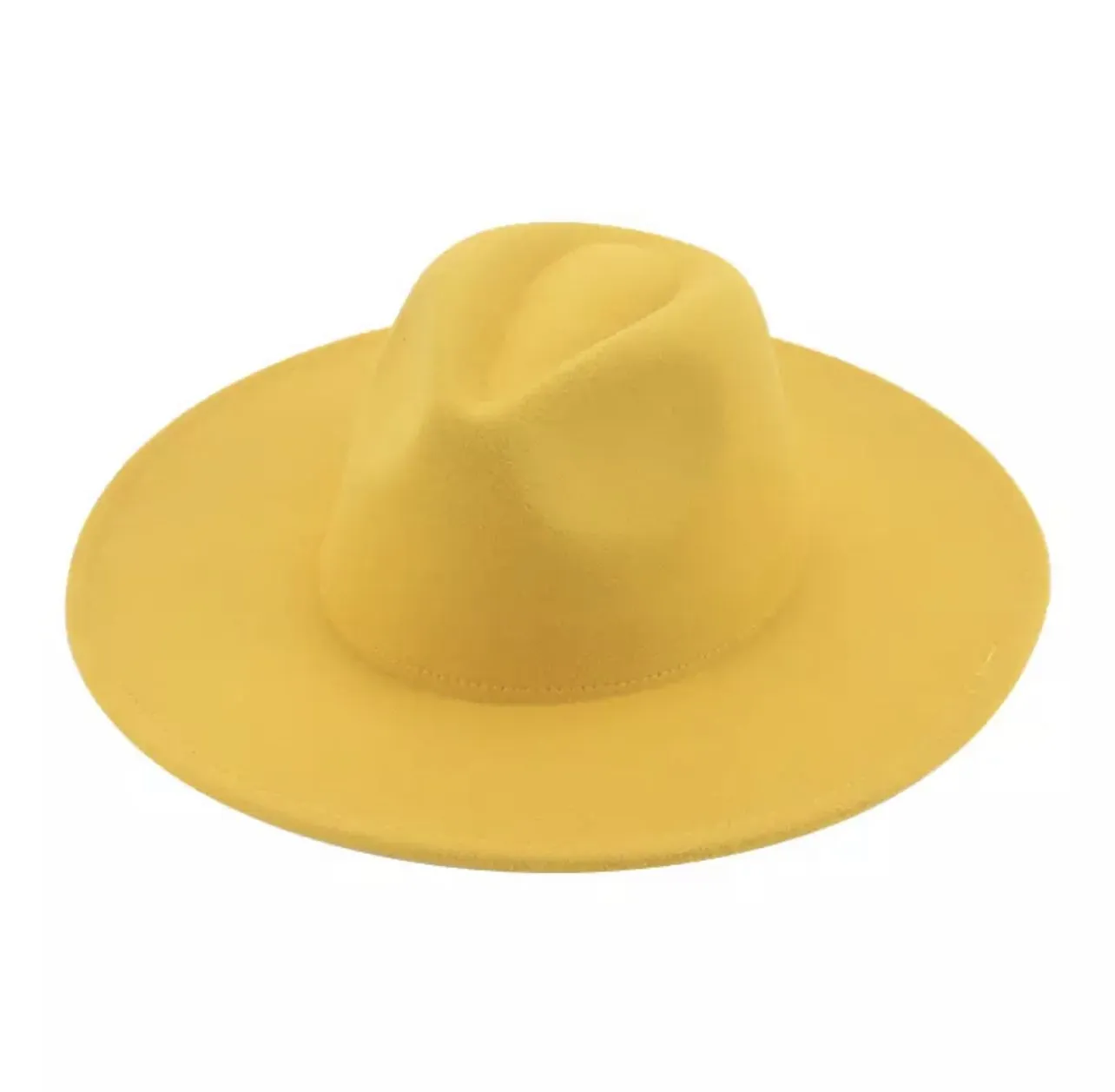 Wide Brim Fedora