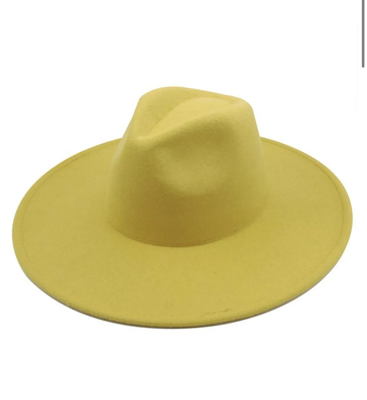 Wide Brim Fedora