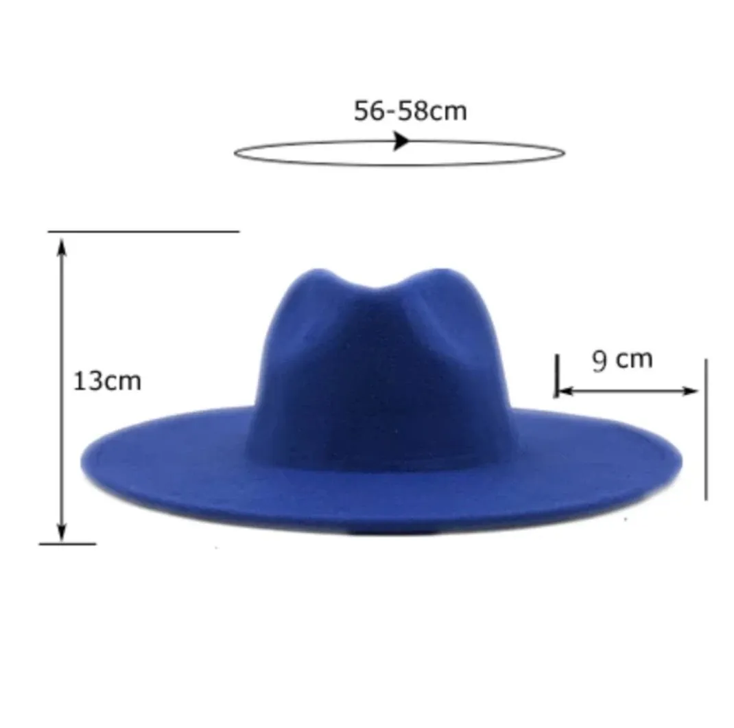Wide Brim Fedora